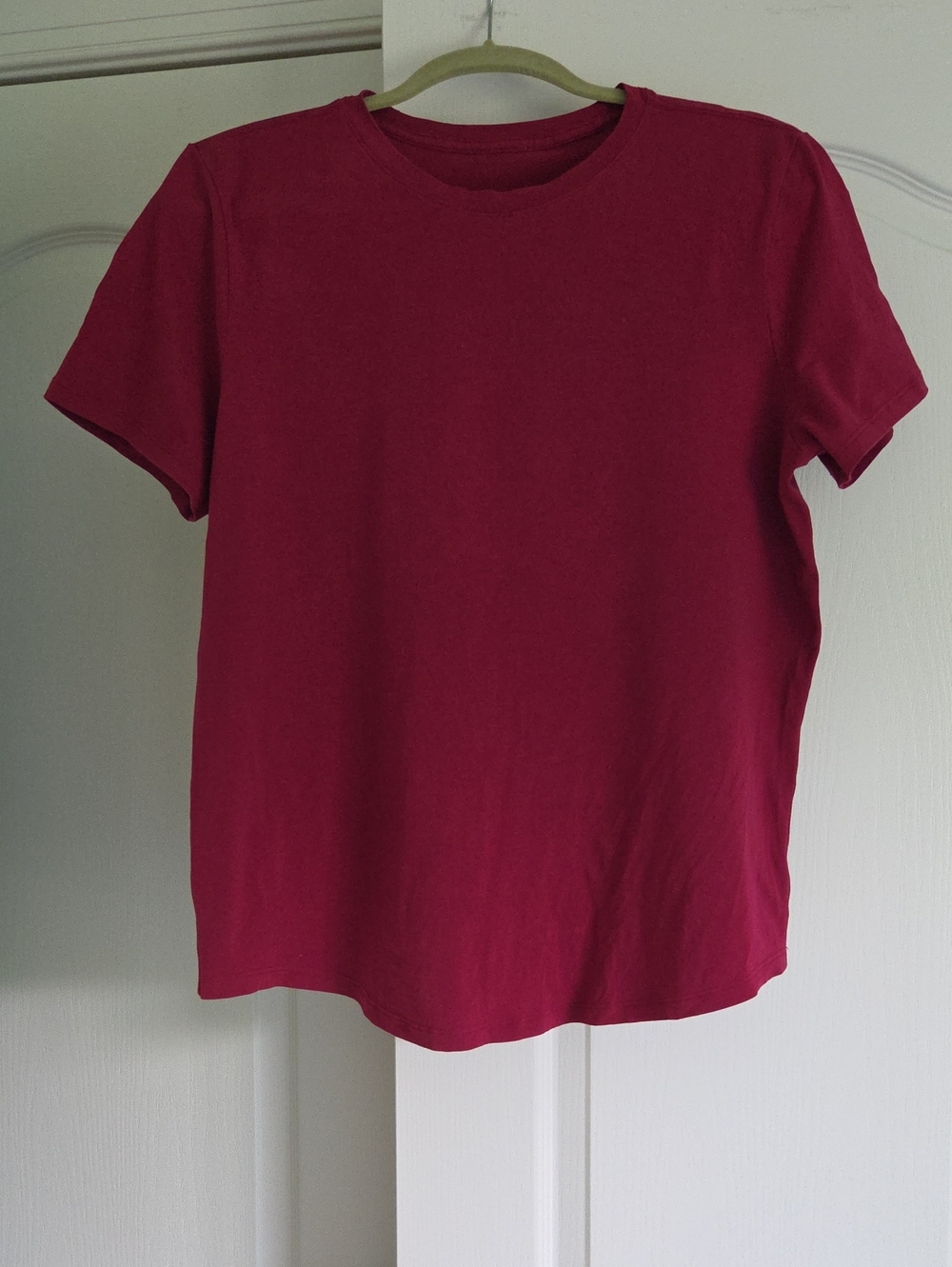 NWOT Lululemon Love Crew Neck Tee Berry Rumble size 12